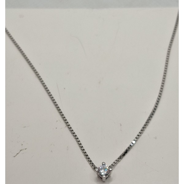 cadena con colgante de zc plata