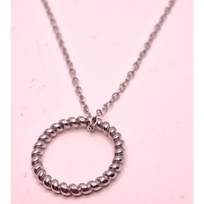 collar de Aro plata