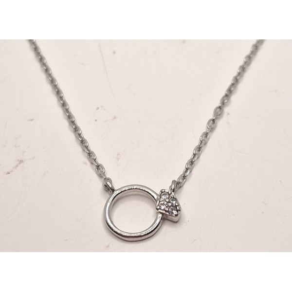 collar de plata