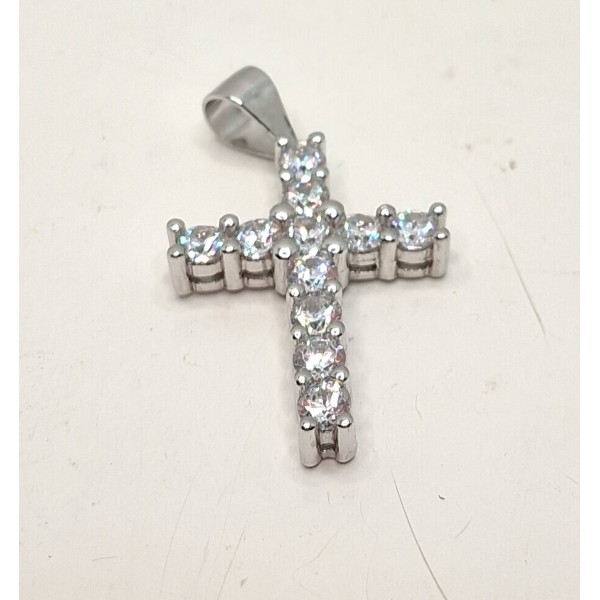 cruz de plata con zc