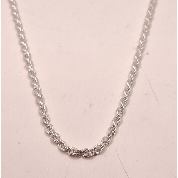cadena de plata