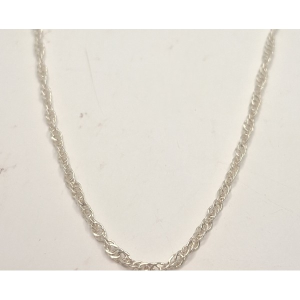 cadena de plata