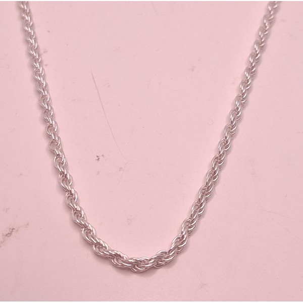 cadena de plata