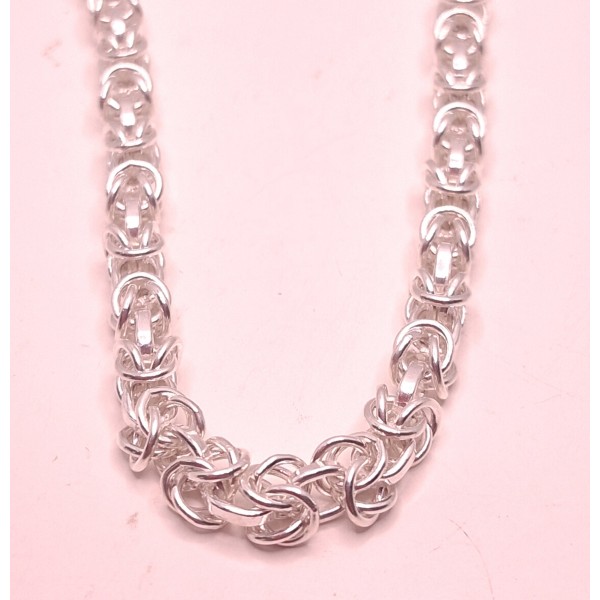 cadena de plata