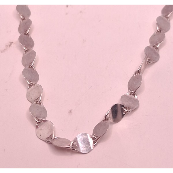cadena de plata