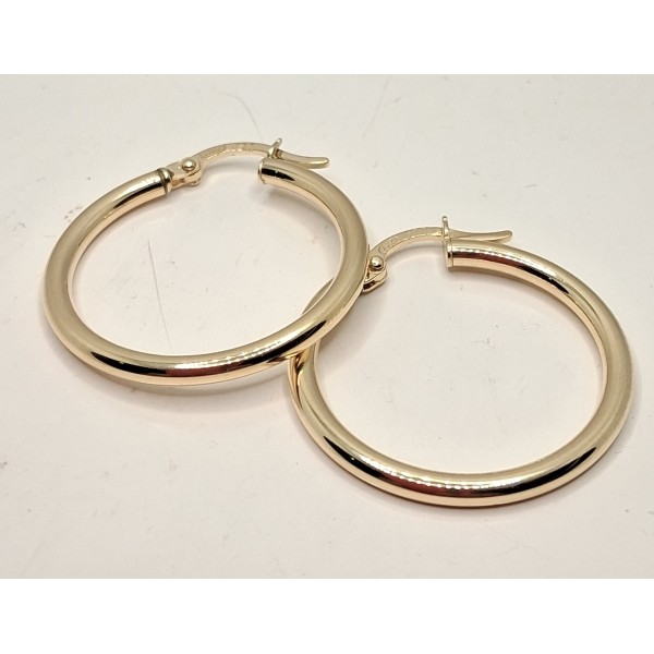 pendientes oro aros de 18 ktes