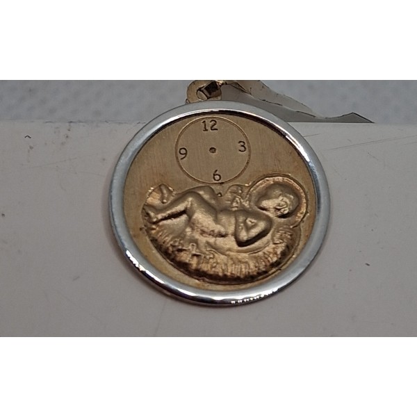 medalla oro de 18 ktes