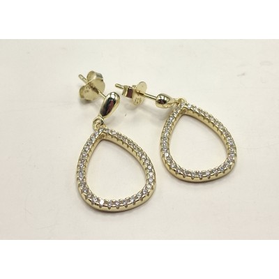 pendientes con zc chapados