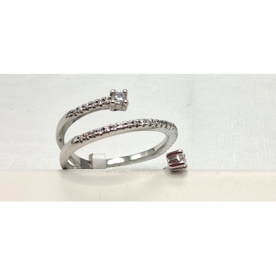 Anillo plata con zc