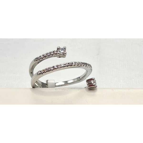 Anillo plata con zc