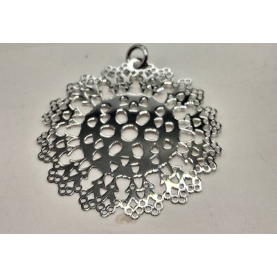 colgante plata