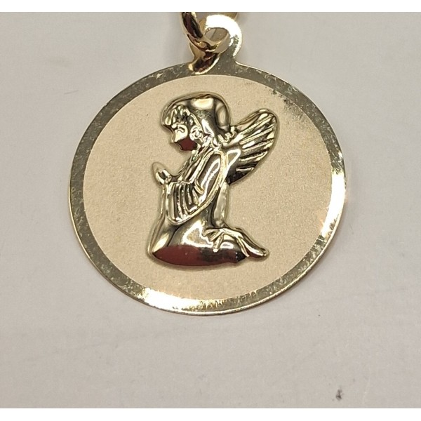 medalla oro de 18 ktes