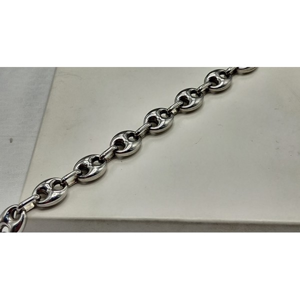 pulsera de plata calabrote