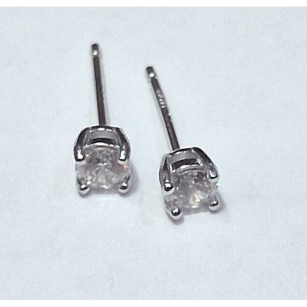 pendientes plata con zc