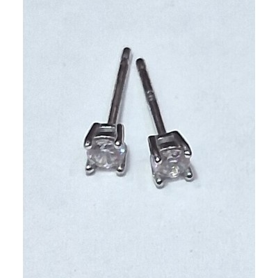 pendientes plata con zc