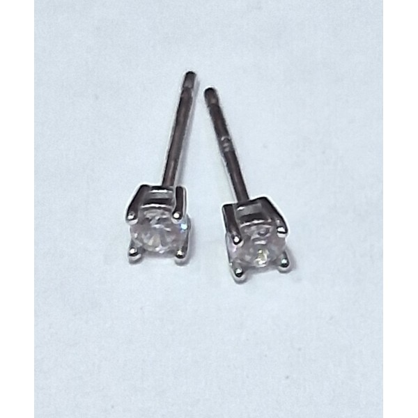 pendientes plata con zc