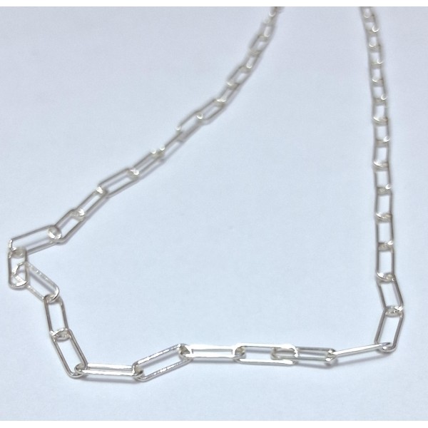 cadena de plata
