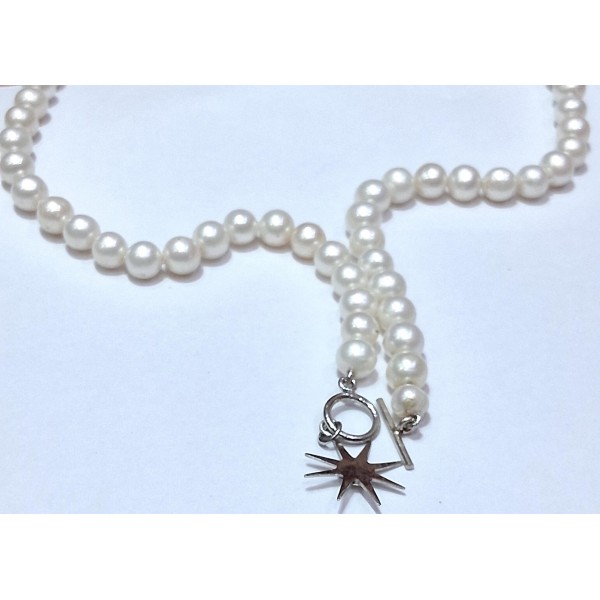 collar perlas con cierre de plata