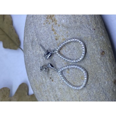 Pendientes plata