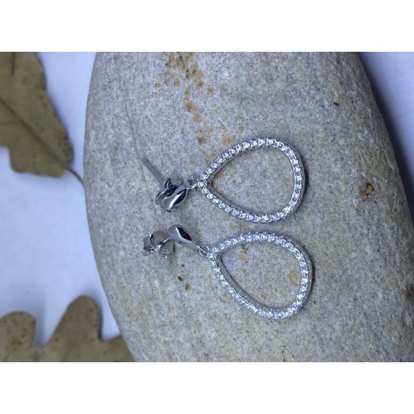 Pendientes plata