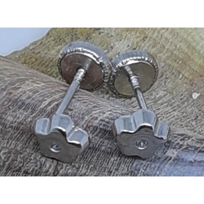 Pendientes oro amarillo bebe