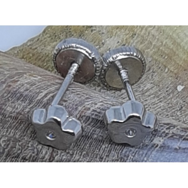 Pendientes oro amarillo bebe