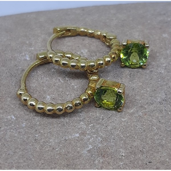 Pendientes olivina