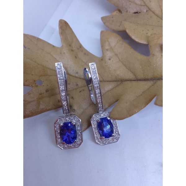 Pendientes turmalinas