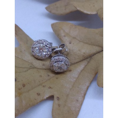 Par pendientes brillantes