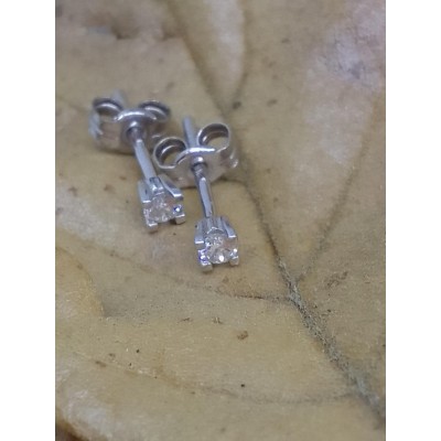 Par pendientes brillantes