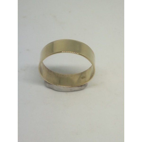 Alianza oro amarillo de 6mm