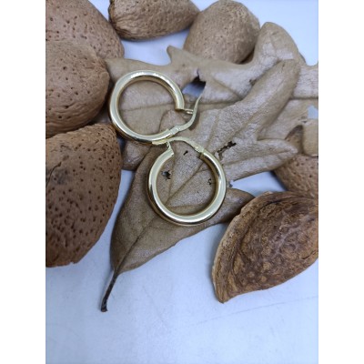 Aros oro amarillo