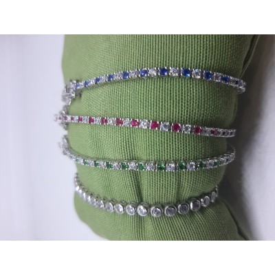 Pulseras plata