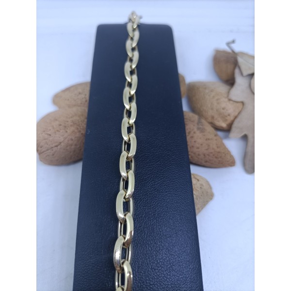 Pulsera oro eslabón