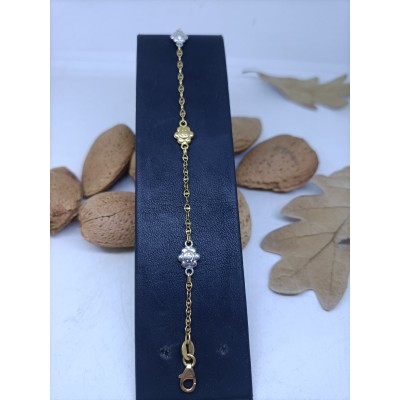 Pulsera oro motivos