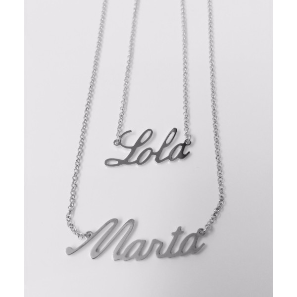 Colgante nombre