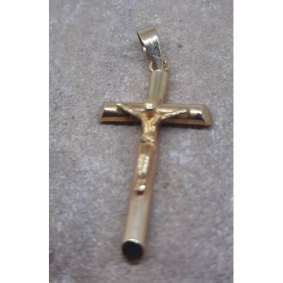Cruz cristo oro