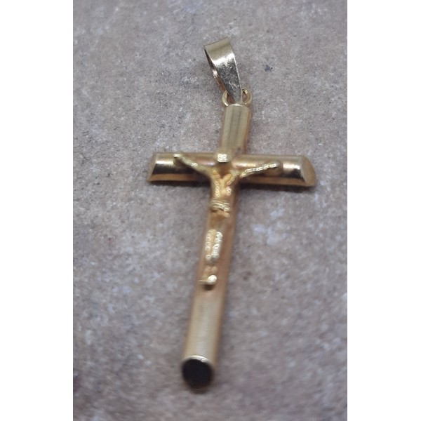 Cruz cristo oro