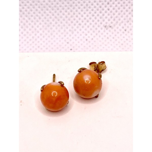 par pendientes perla oro amarillo