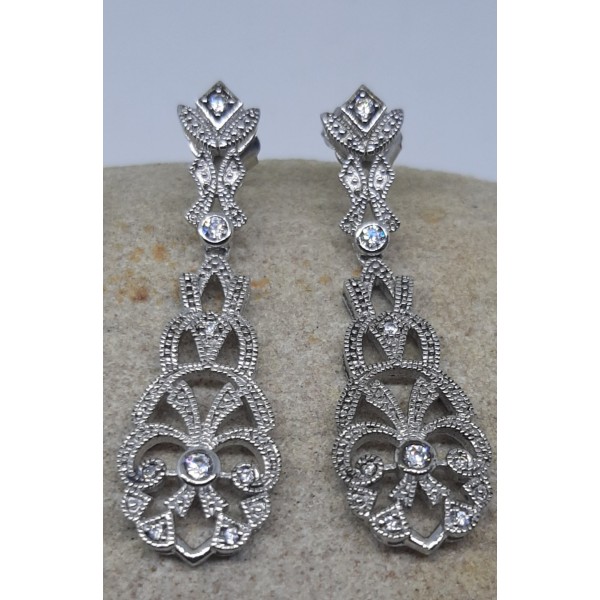 Pendientes plata