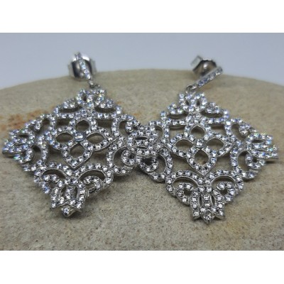 Pendientes plata