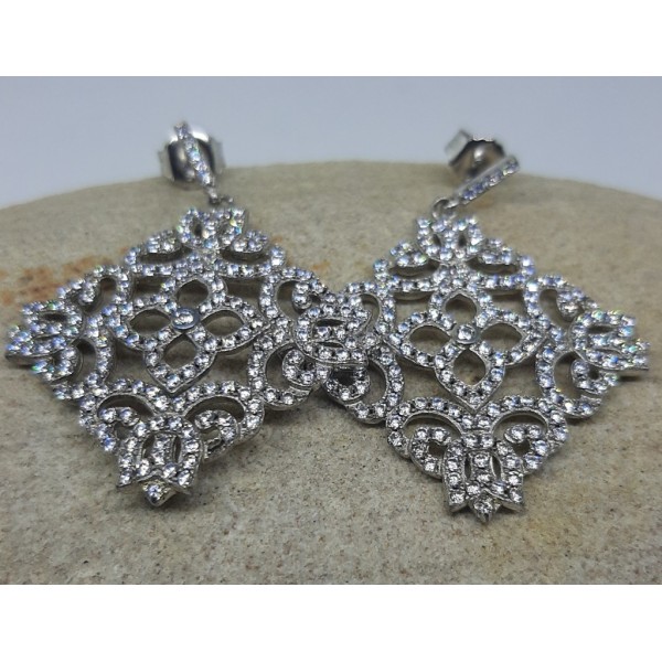 Pendientes plata