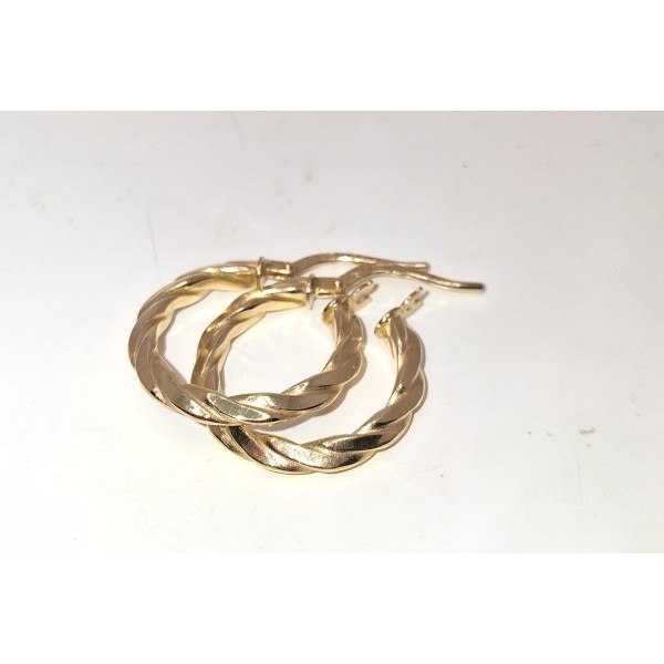 pendientes oro amarillo