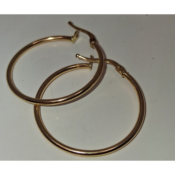 pendientes oro amarillo