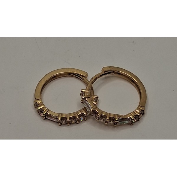 pendientes oro zc