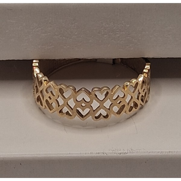 Anillo de oro amarillo