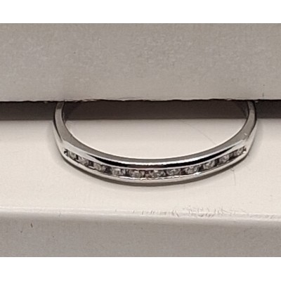 Anillo oro blanco