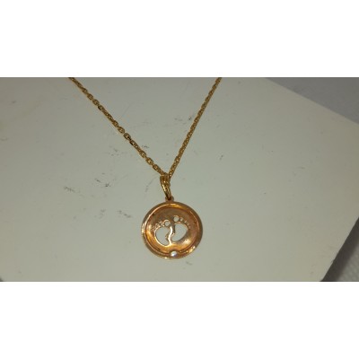 colgante oro