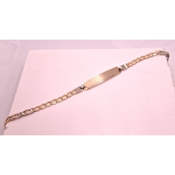 pulsera oro amarillo de 18 ktes