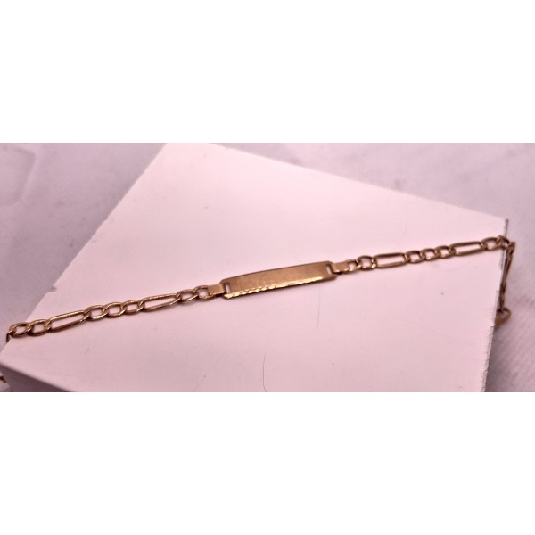 pulsera oro amarillo de 18 ktes